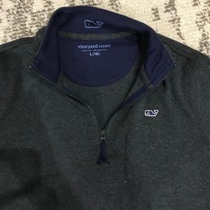 Youth Large Vineyard Vines 1/4 zip Pullover